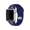 MLB Minnesota Twins Apple Watch Compatible Silicone Band 38mm - Blue