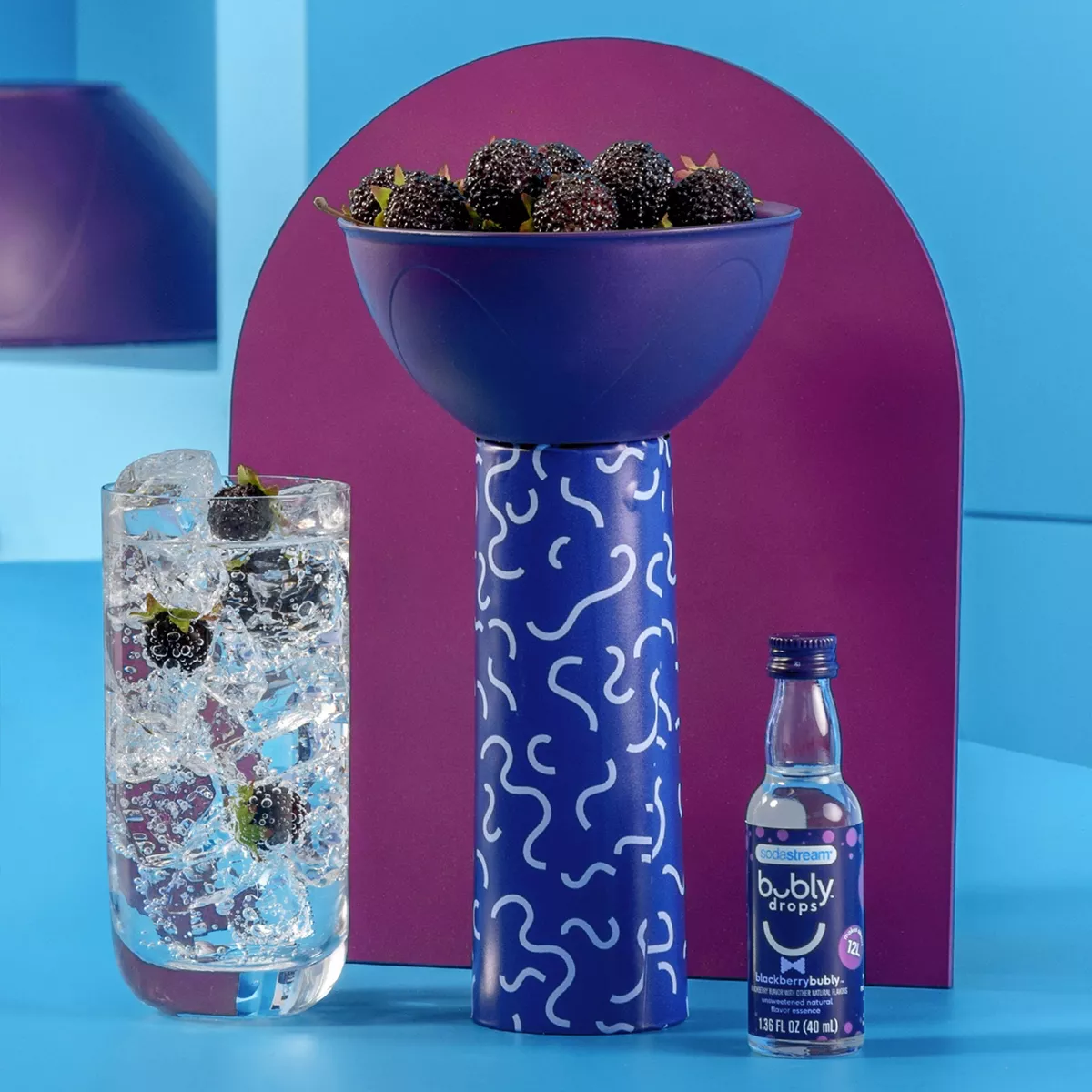 SodaStream One Touch Black Bundle with Bubly