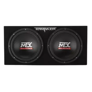 MTX TNP212DV 12-Inch 2000-Watt Dual Loaded Subwoofer Enclosure with Amplifier