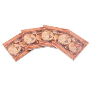 Thirstystone Old Map 4 Piece Occasions Coaster Set