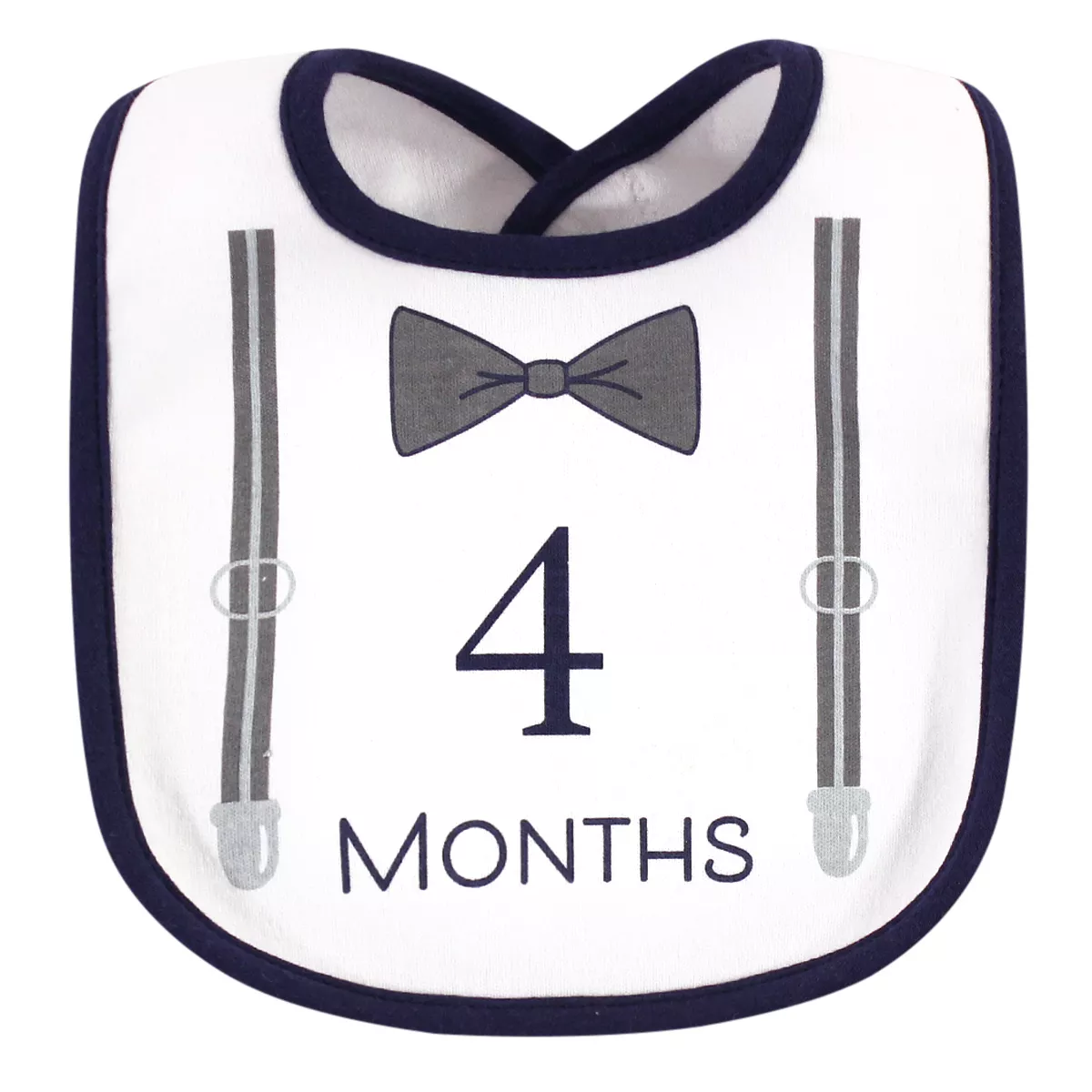 Hudson Baby Infant Boy Cotton Bibs 12pk, Brand New, One Size