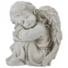 Northlight 9.5" Ivory Resting Cherub Angel Outdoor Patio Garden Statue