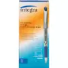 Integra Gel Stick Pen Rubber Grip .7mm 1DZ Chrome Clip BE Ink 39060