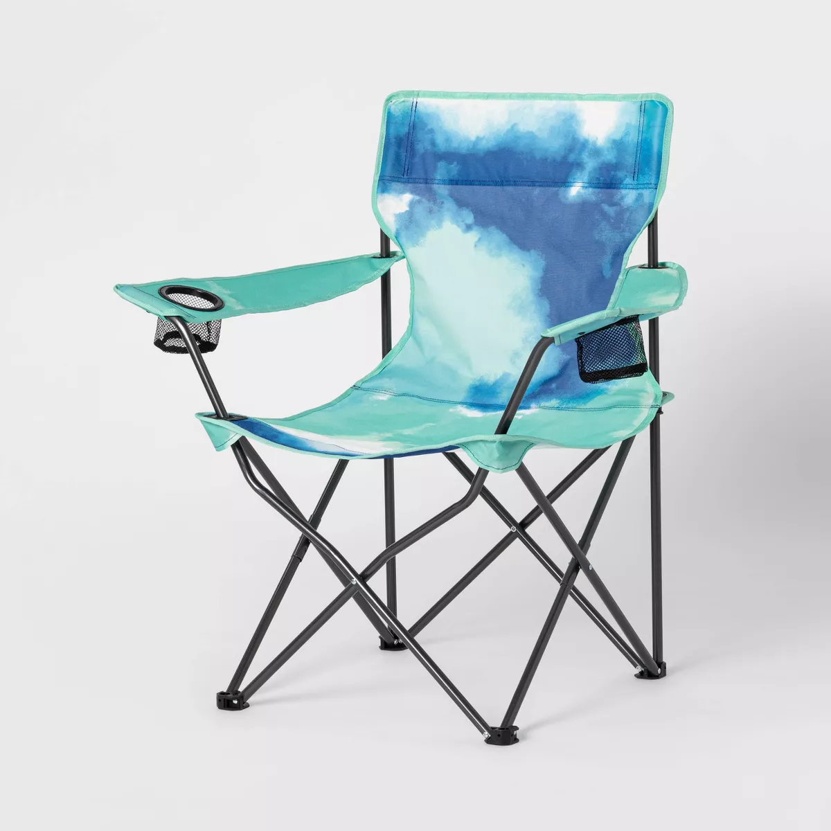 Adult Novelty Quad Chair Tie Die Teal - Sun Squad™