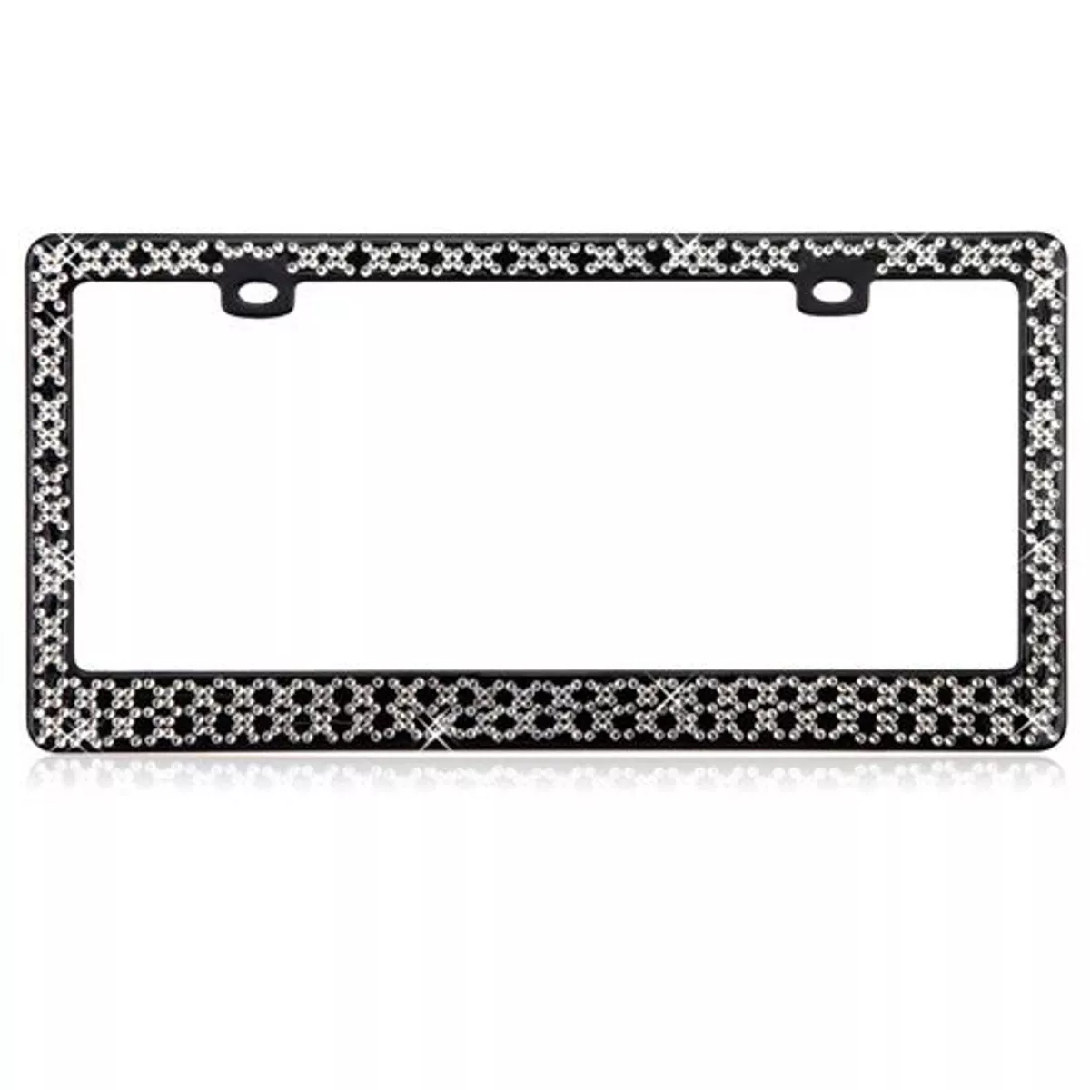 MYBAT Starry Diamond License Plate Frame