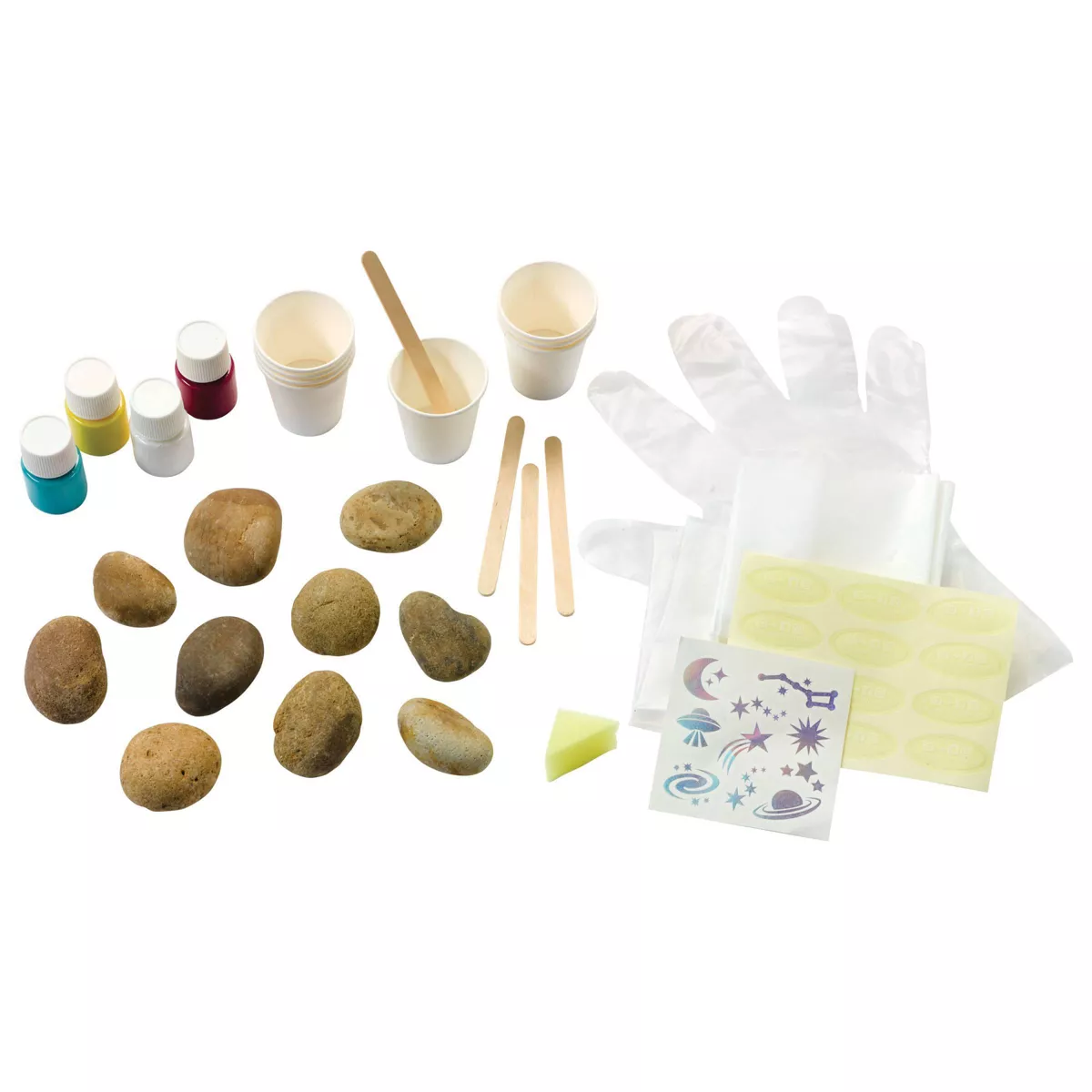 Creativity for Kids Hide & Seek Paint Pour Rocks