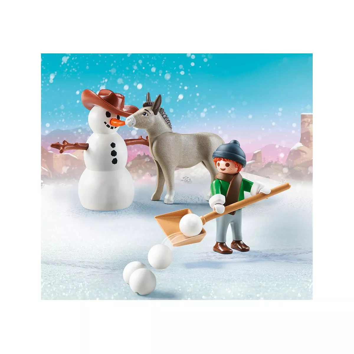 Playmobil Snow Time with Snips & Senor Carrots