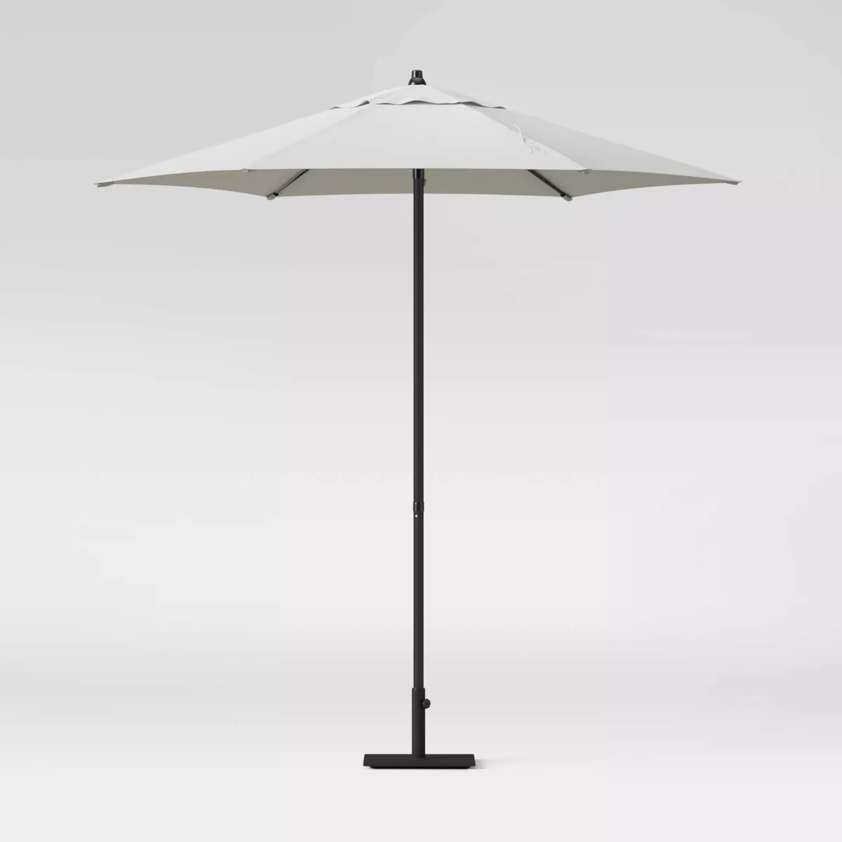 7.5' Round Patio Umbrella Gray - Room Essentials™
