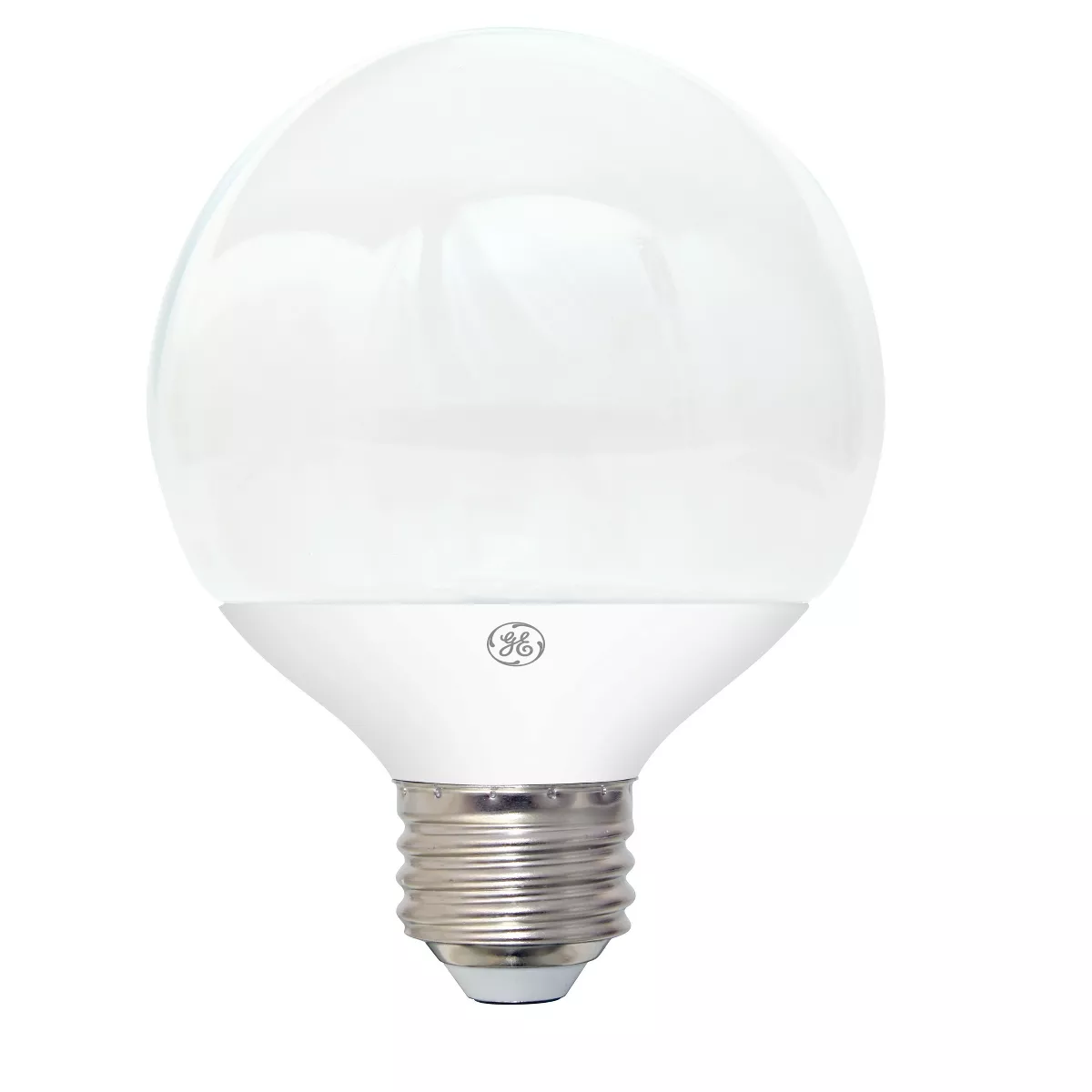 General Electric LED 40w 2Pk G25 Globe Light Bulb White