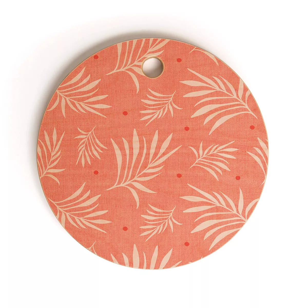 13" Wood Heather Dutton Island Breeze Living Cutting Board - society6
