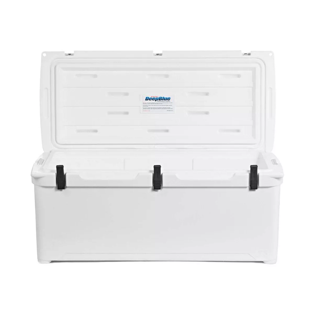 Engel 123 High Performance 108-Quart Portable Durable Rotomolded Airtight 130 Can Hard Cooler and Ice Box for Camping, Sports Events, & Fishing, White