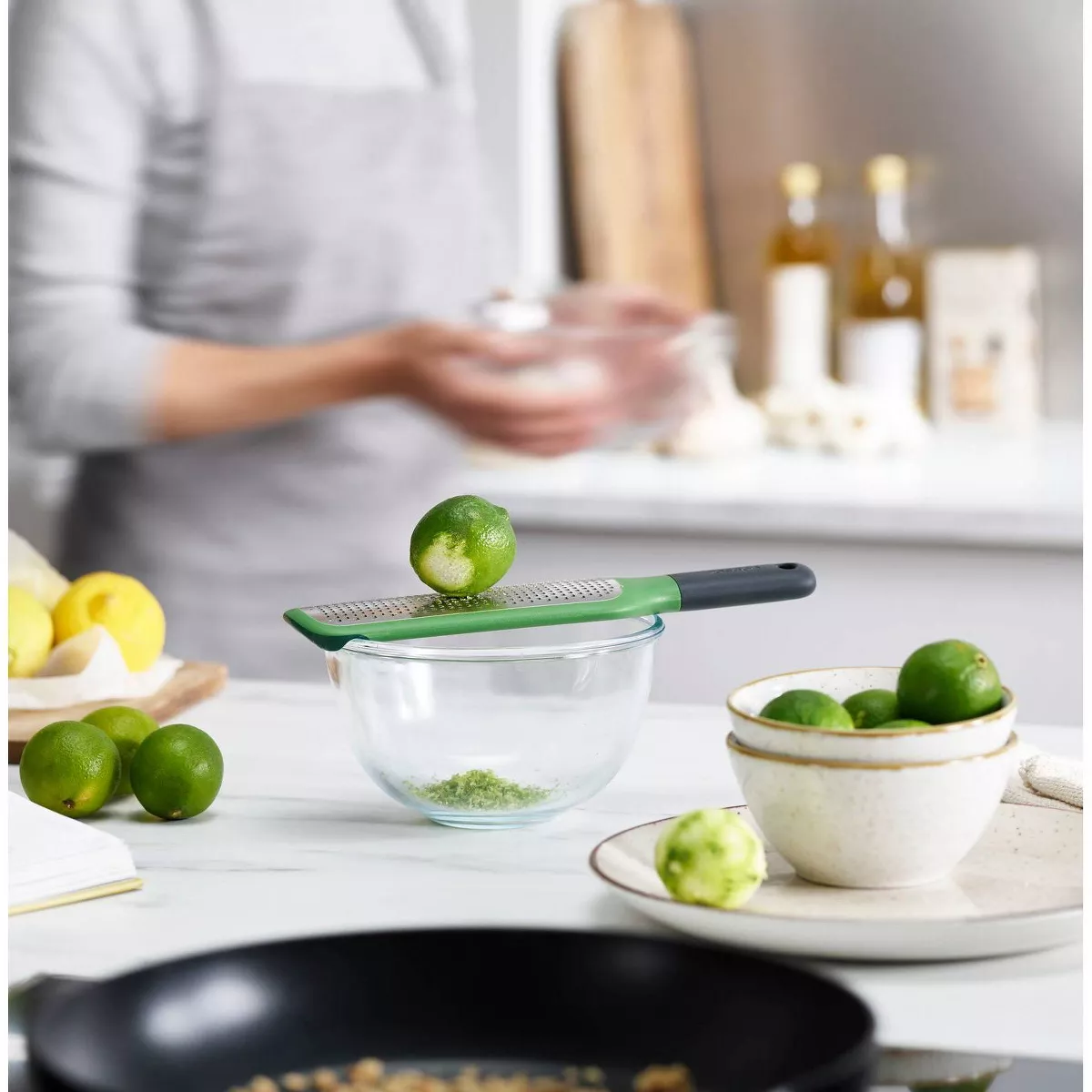 Joseph Joseph Fine Grip Grater - Green