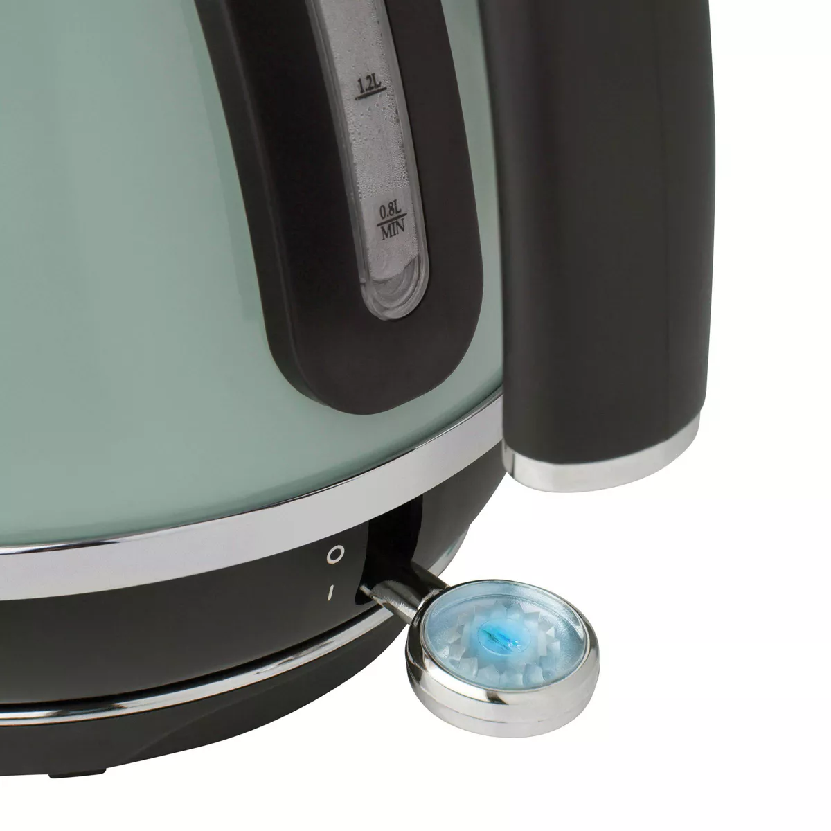 Haden Cotswold 1.7L Stainless Steel Electric Kettle - Light Green