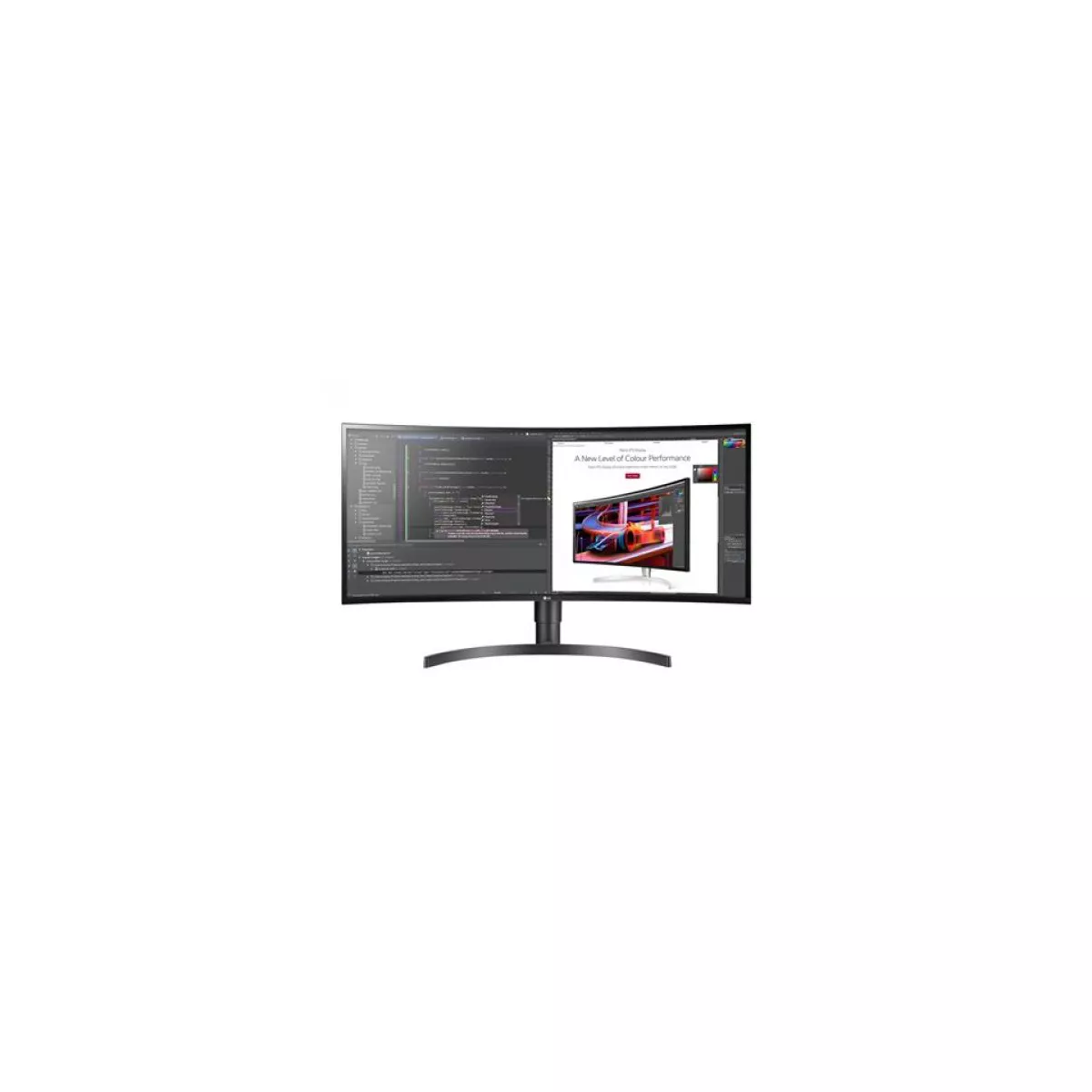 LG Ultrawide 34BL85C-B 34" UW-QHD Curved Screen LED Gaming LCD Monitor - 21:9 - In-plane Switching (IPS) Technology - 3440 x 1440