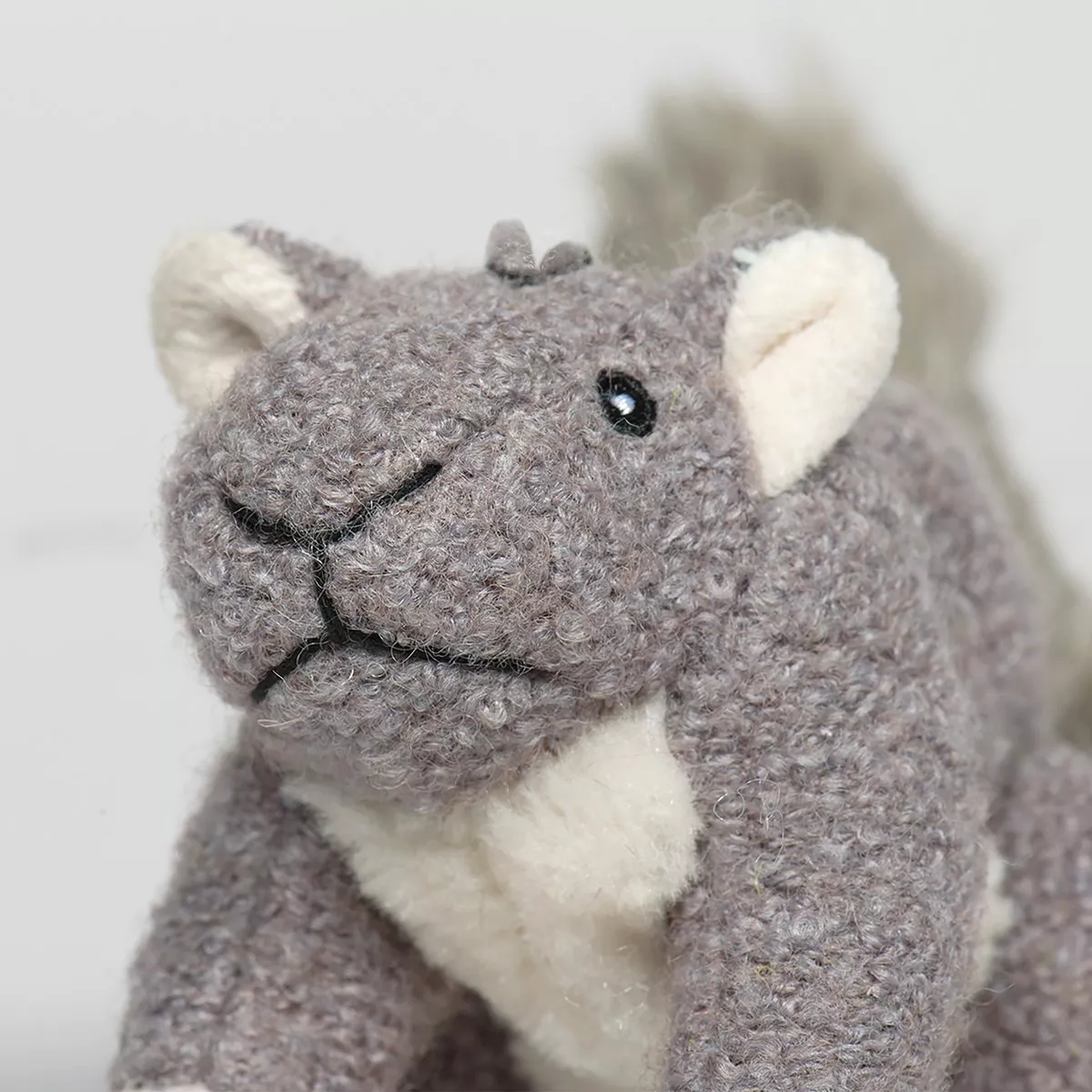 HuggleHounds Big Feller Squirrel Durable Plush Toy for Dogs, Large, 22 Inches Long
