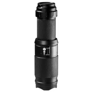 Barska 300 Lumen High Power LED Zoom Tactical Flashlight - Black