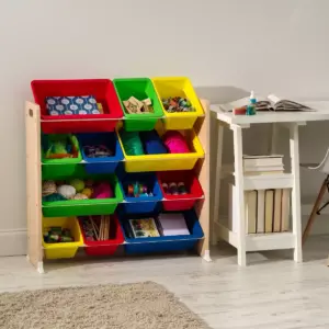 IRIS 4 Tier Storage Bin Rack Primary