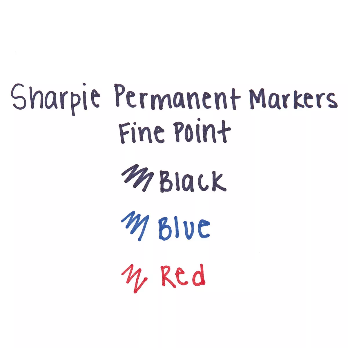 Sharpie Retractable Permanent Markers Fine Point Assorted 3/Set 32726PP