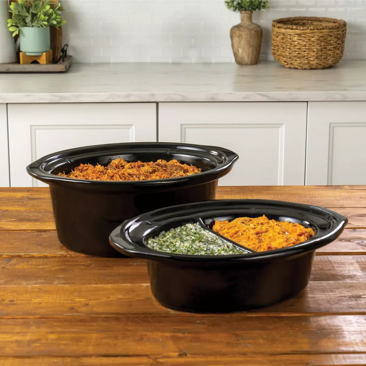 Crock Pot 6qt Choose-a-Crock Slow Cooker - Silver