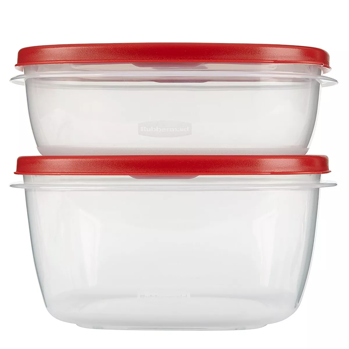 Rubbermaid 4pc Easy Find Lids Food Storage Containers Red