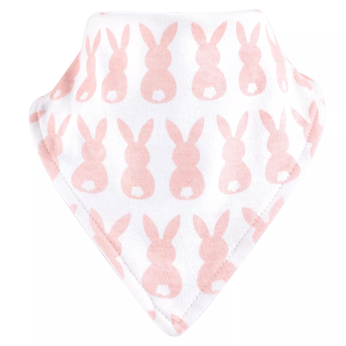 Hudson Baby Infant Girl Cotton Bib and Sock Set 5pk, Girl First Easter, One Size