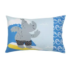 4pc Toddler Everything Kids' Little Dude Adventure Surfing Animals Bed Set