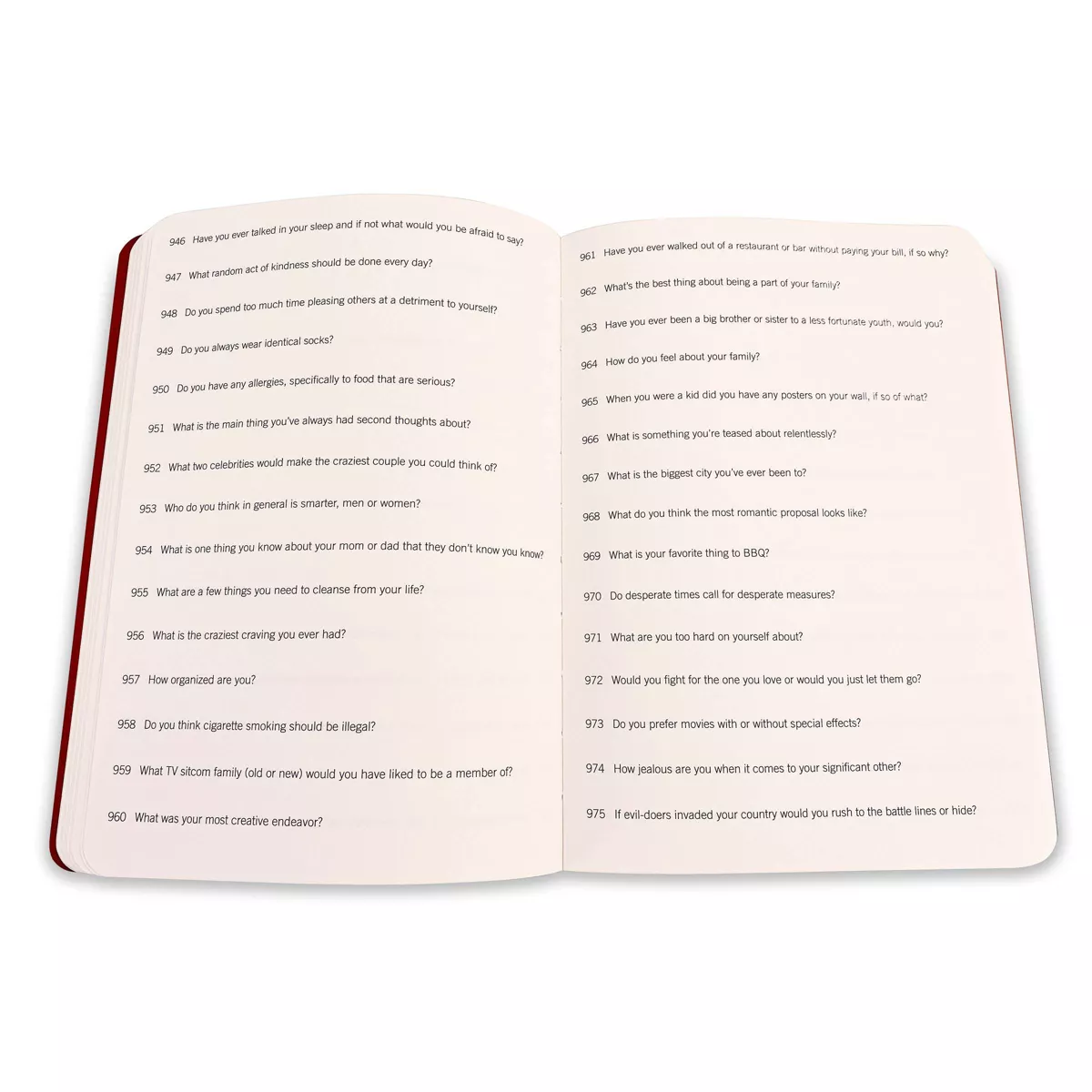 3000 Questions About Me Activity Journal - Piccadilly