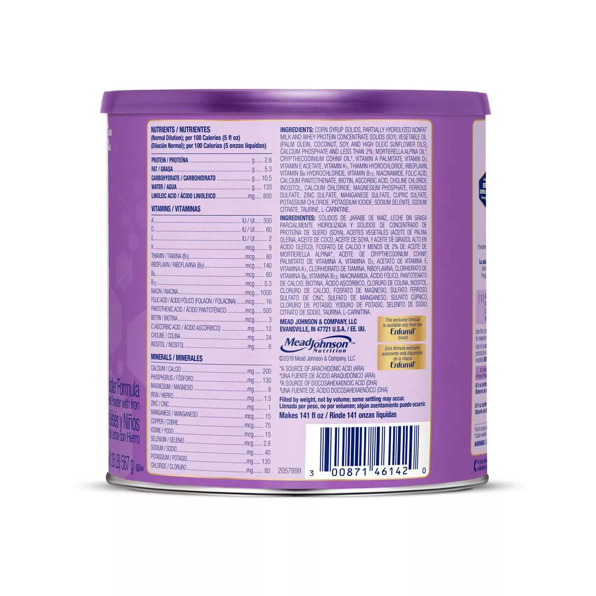Enfagrow Toddler Transitions Gentlease Powder Formula - 20oz