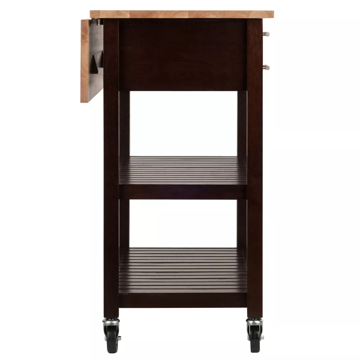 Langdon Kitchen Cart Cappuccino - Winsome