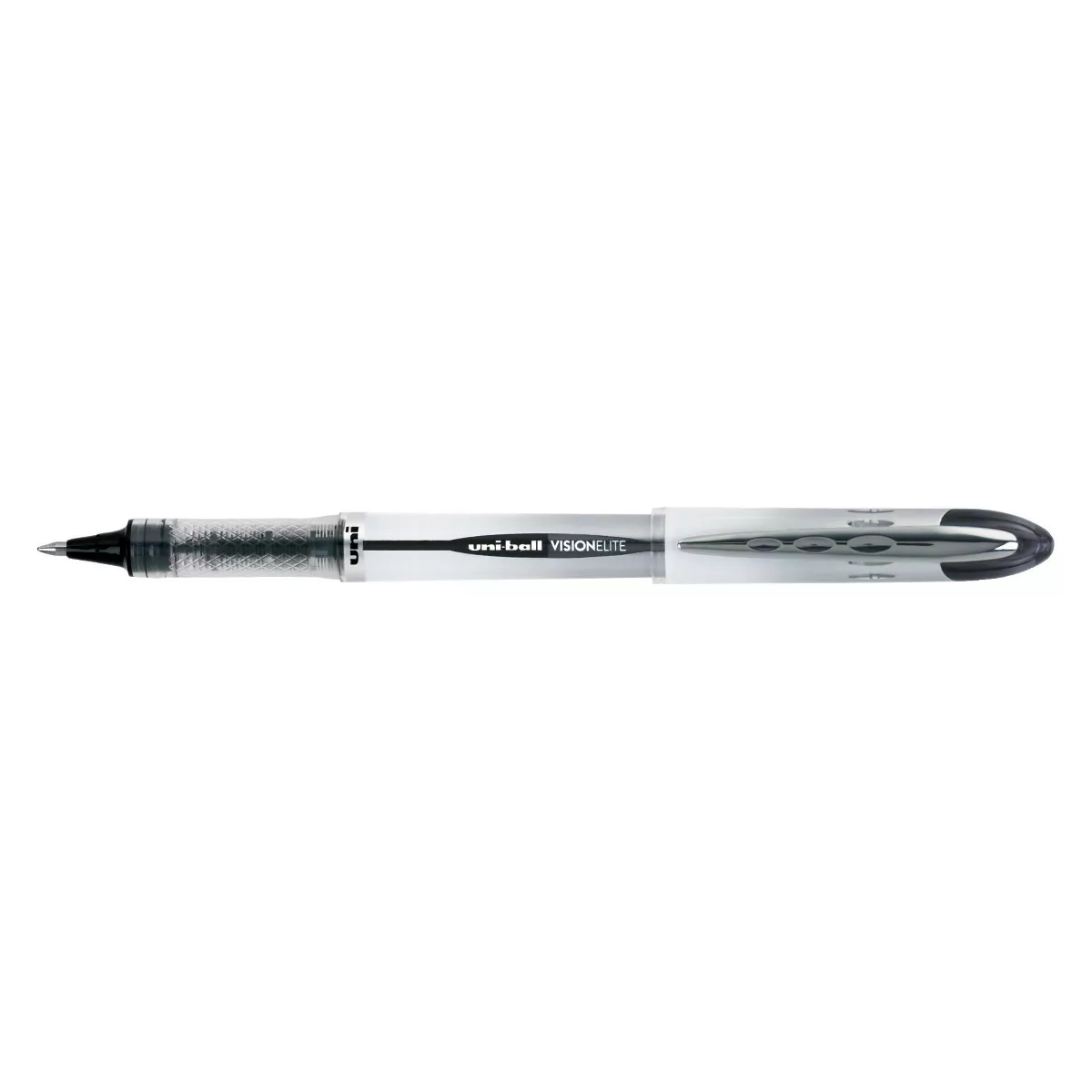 3ct Rollerball Capped Pens Black - Uni-ball Vision Elite