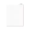 Avery-Style Preprinted Legal Bottom Tab Divider Exhibit F Letter White 25/PK 11945