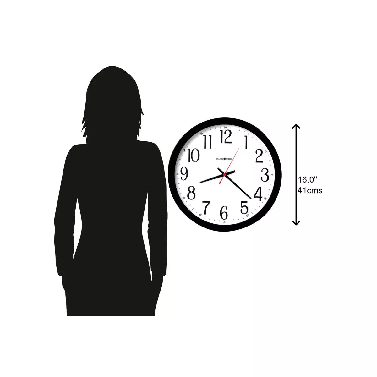 Howard Miller 625166 Howard Miller Gallery Wall Clock 625166 Plastic
