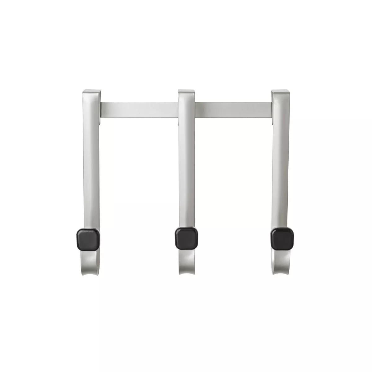 Linger Over the Door 3 Hook Black/Nickel - Loft by Umbra