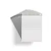 TRU RED Notepads 8.5" x 11.75", Narrow Ruled, White, 50 Sheets/Pad TR57369