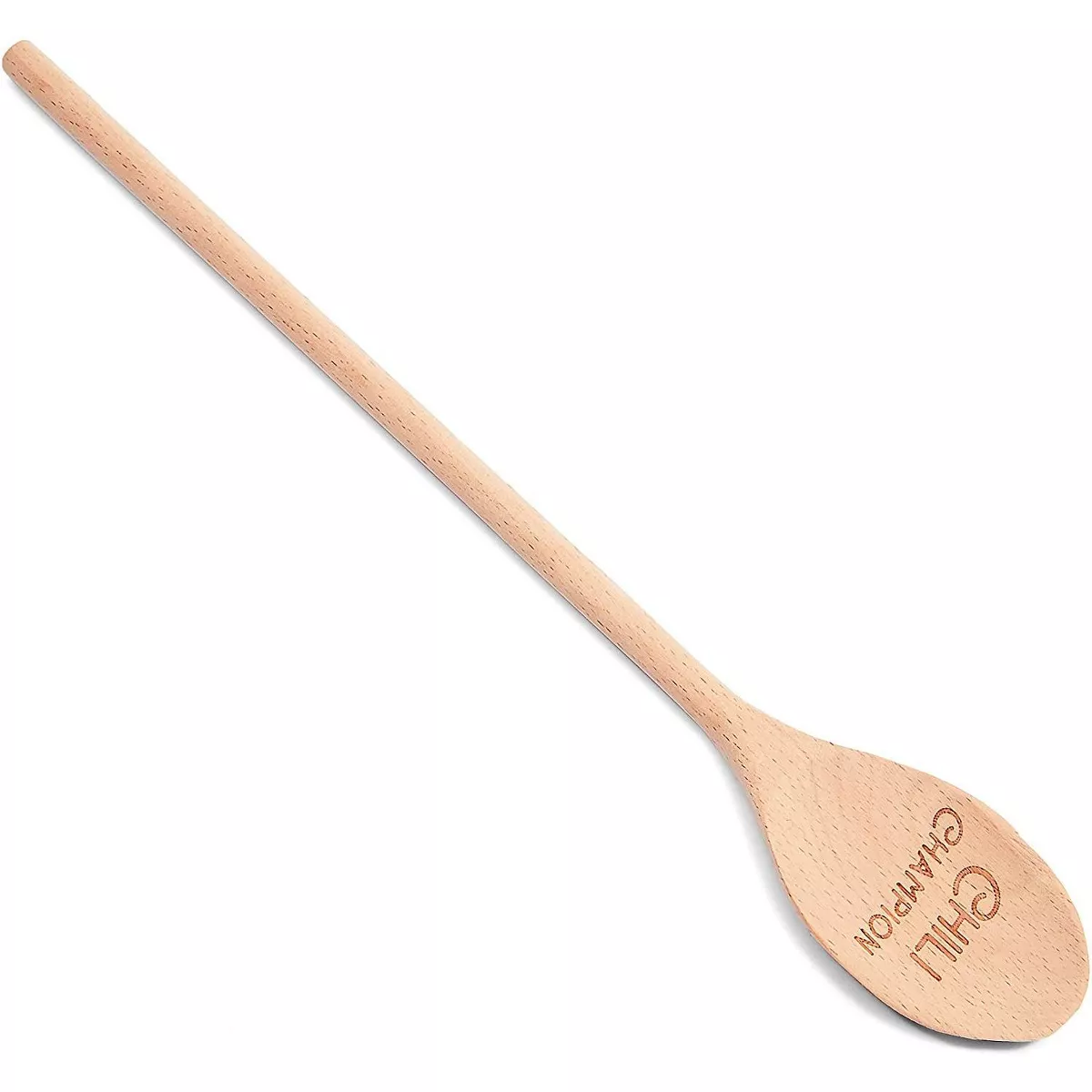 Farmlyn Creek Wooden Spoons for Cooking, Chili Champion (14 In)