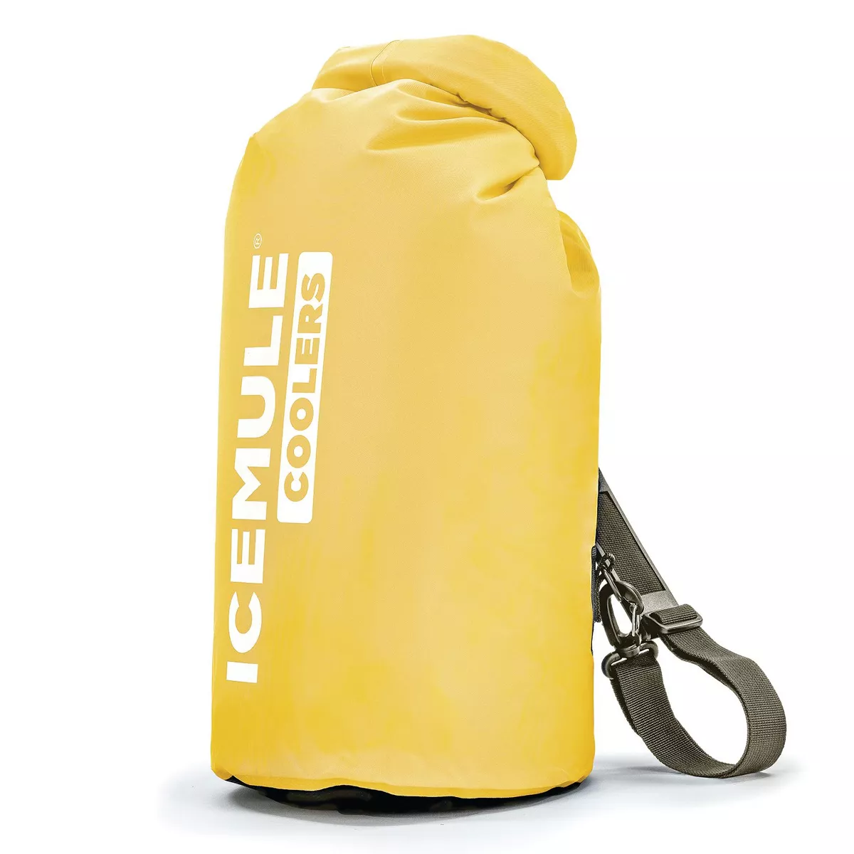 IceMule Classic Small Collapsible Portable Soft Side Roll Top 10 Liter 6 Can Lightweight Insulated Waterproof Leak Proof Backpack Cooler Sling Bag