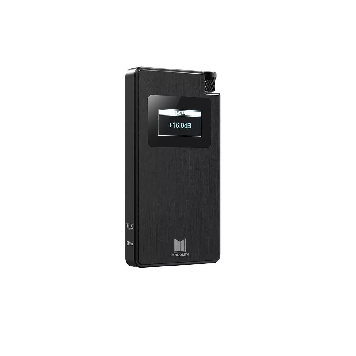 Monolith Portable Headphone Amplifier and DAC - Black With THX AAA Technology, Analog Input, Slim Design, Dirac Sensaround