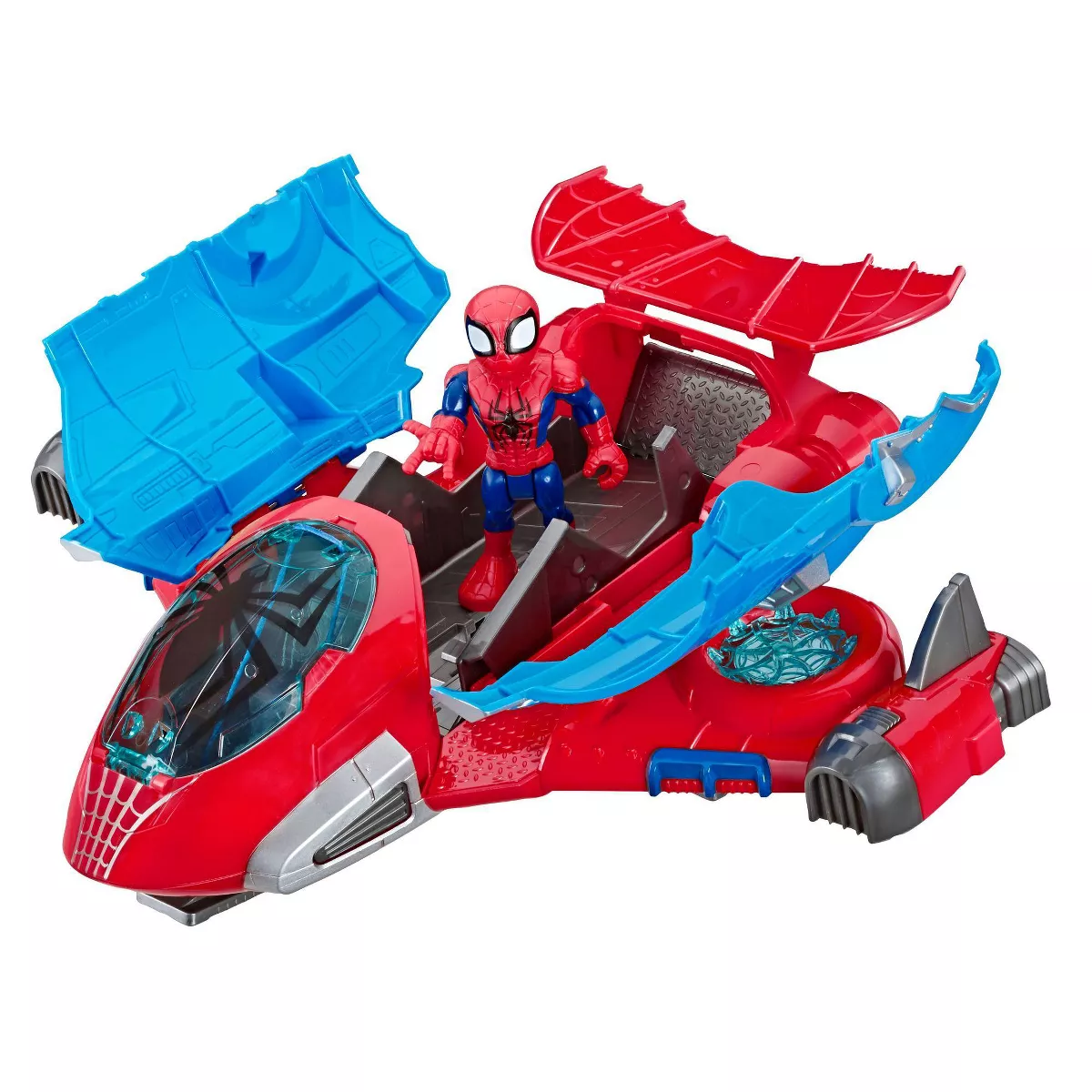 Playskool Heroes Marvel Super Hero Adventures Spider-Man Jetquarters