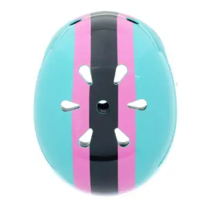 Nutcase Stripe Kids' Helmet - Teal