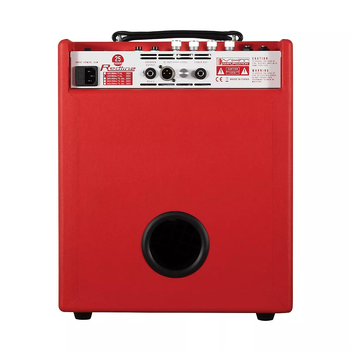 VHT RedLine 25B 25W 1x10 Bass Combo Amplifier Red