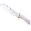 T-Fal Zen 84215 Ergonomic Sharp Ceramic 5 Inch Kitchen Chefs Santoku Knife with Protective Sheath and Ergonomic Grip, White