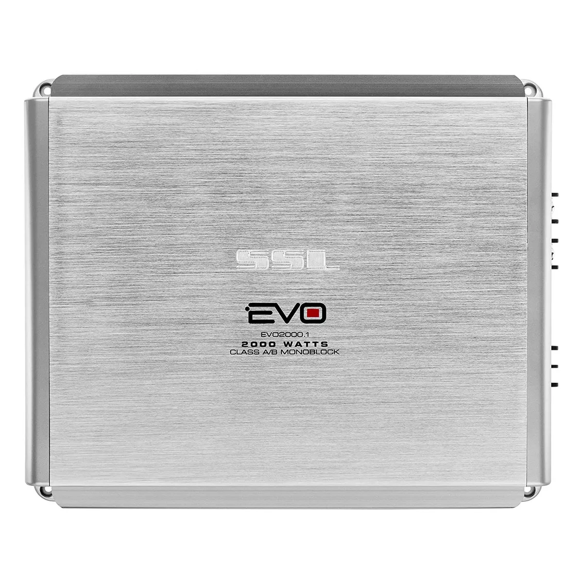Sound Storm Laboratories EVO2000.1 Class A/B 2000 Watt 2 Ohm Stable Monoblock Car Audio Amplifier with Remote Subwoofer Control and MOSFET Power