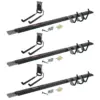 Rubbermaid FastTrack Garage Storage System 5 Piece All in One Rail and Hook Kit (3 Pack)