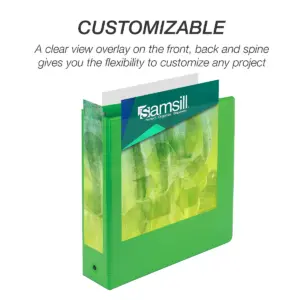 Samsill® Biobased Economy Round Ring View Binders 3 Rings 2