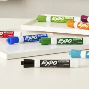 21pk Dry Erase Marker Chisel Tip Multicolor - Expo