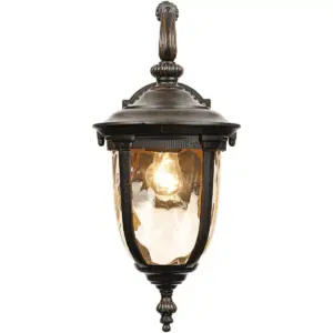 John Timberland Outdoor Wall Light Fixture Bronze 16 1/2