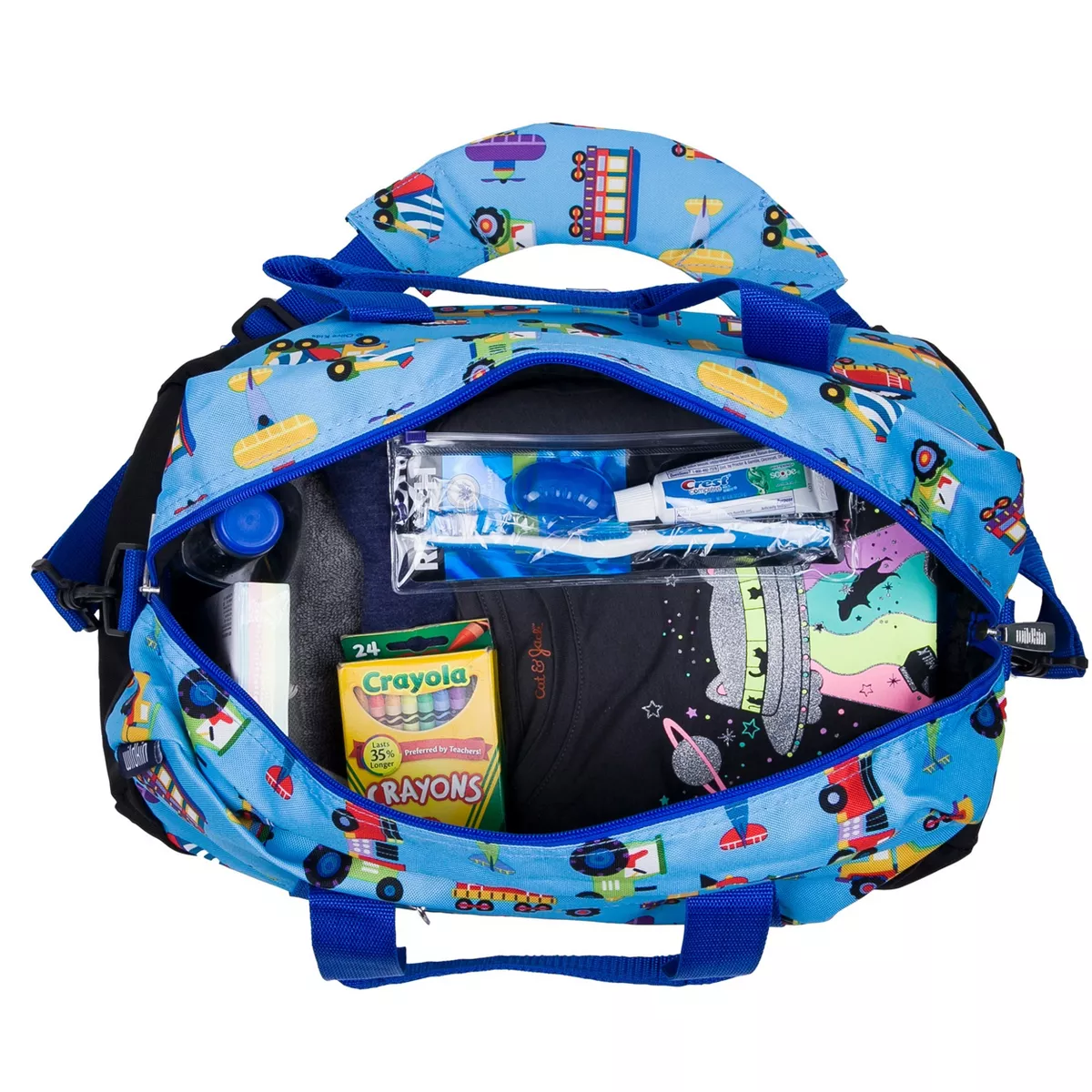 Trains, Planes & Trucks Overnighter Duffel Bag
