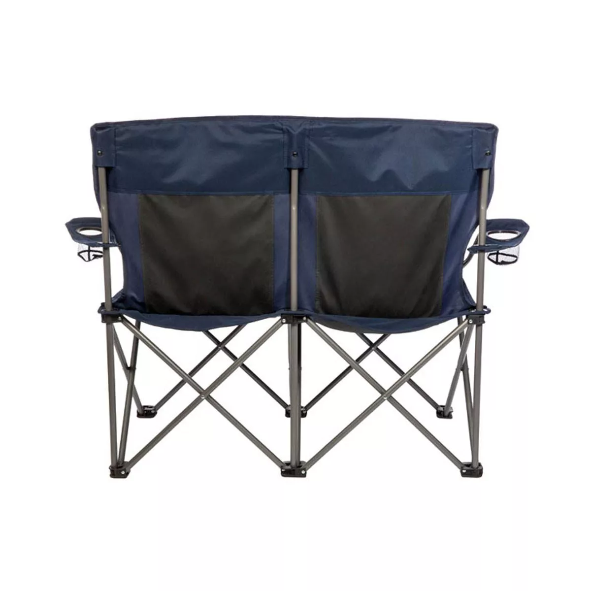 Kamp-Rite CC352 2 Person Outdoor Tailgating Camping Double Folding Lawn Chair