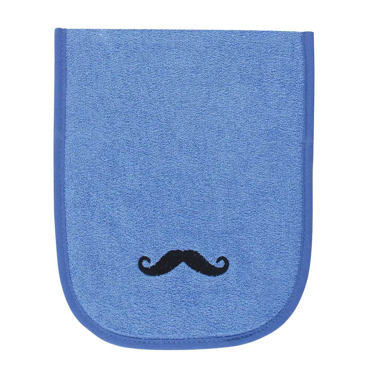 Hudson Baby Infant Boy Cotton Terry Bib and Burp Cloth Set 5pk, Perfect Gentleman, One Size