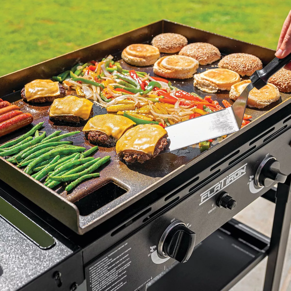 Char-Griller 2 Burner Outdoor Gas Griddle 8928